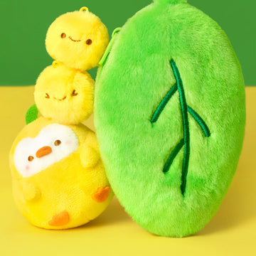 Cute PeaPod Plush Bag Chram